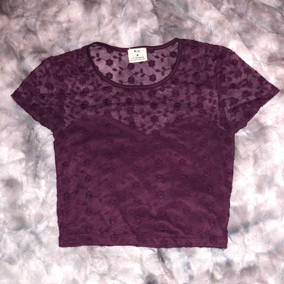 Urban Outfitters Crop Top - Purple - Picture 4 of 4